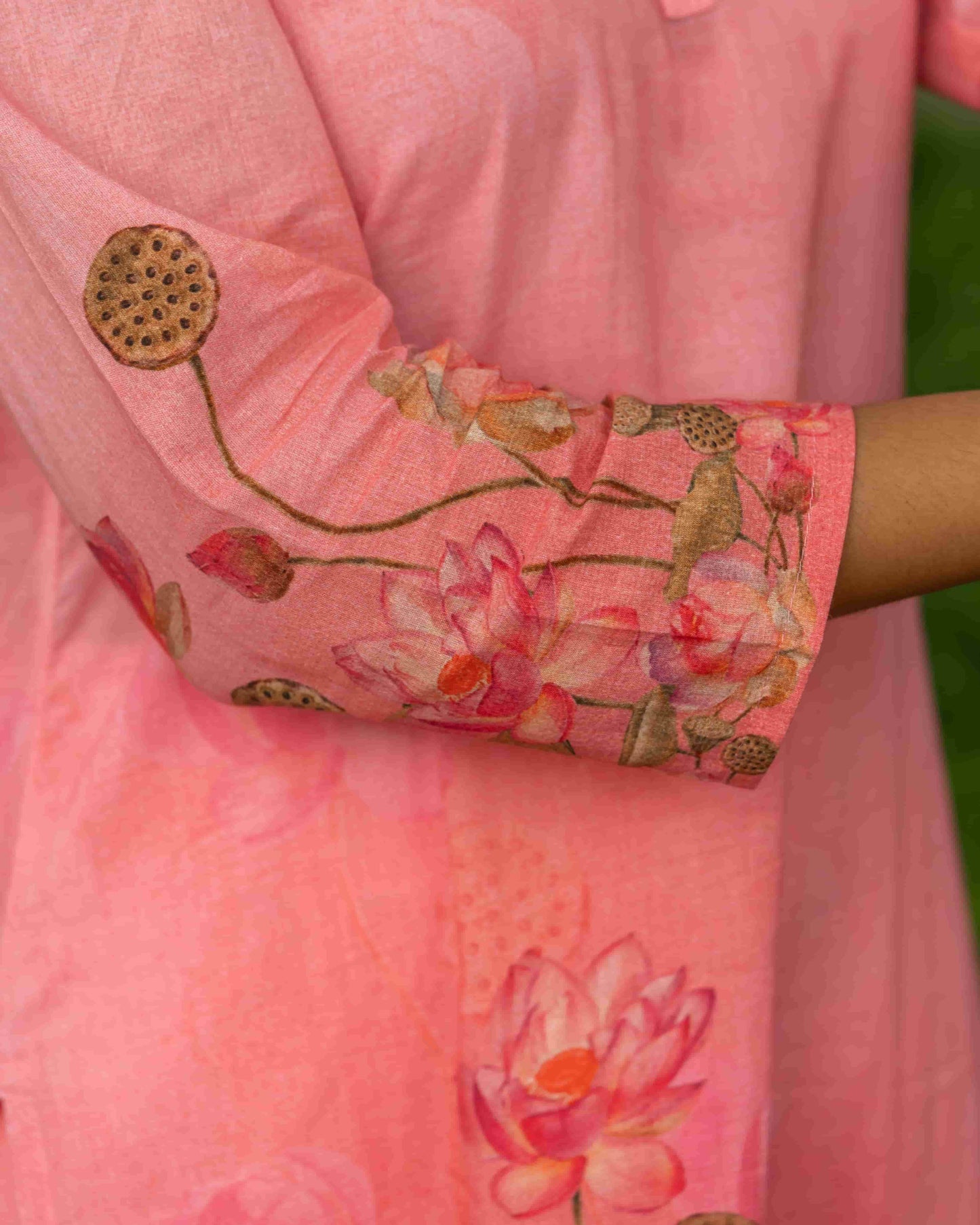 Pink Floral Printed Co-ord Set