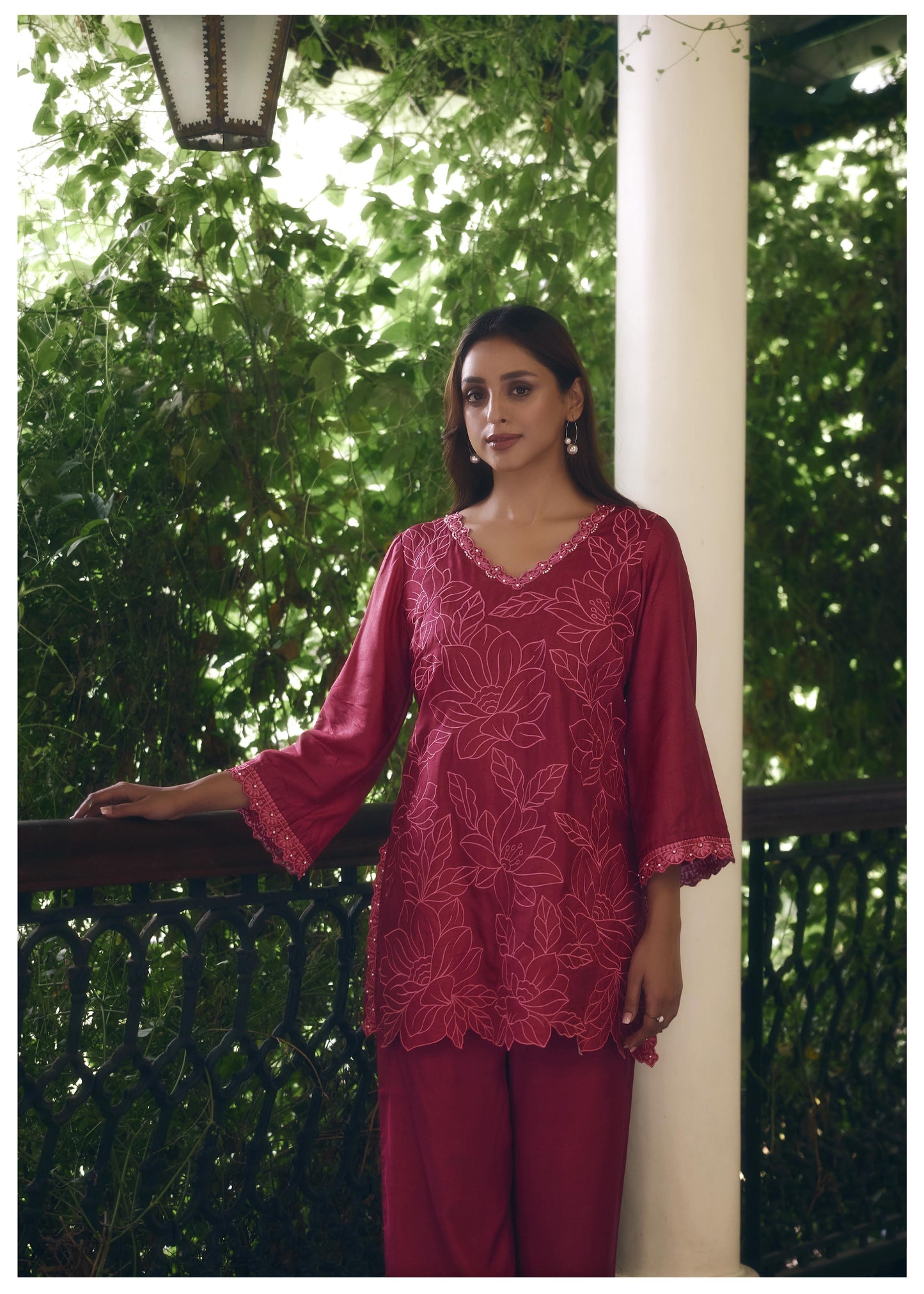 Classique Crimson Co-ord