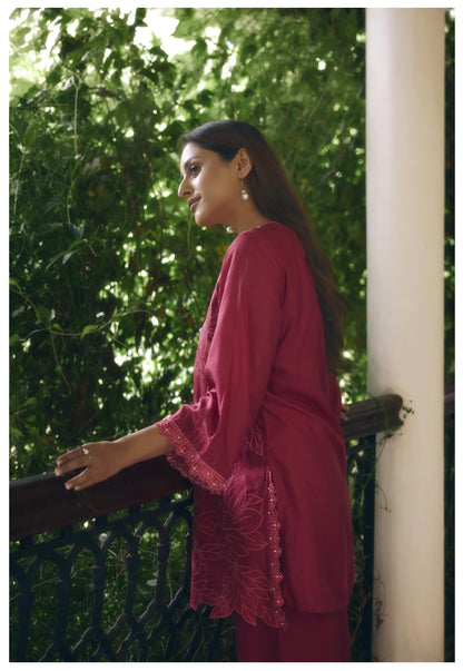 Classique Crimson Co-ord