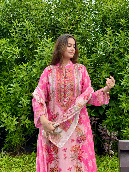 Soft Blossom Mul Cotton 3-Piece Set