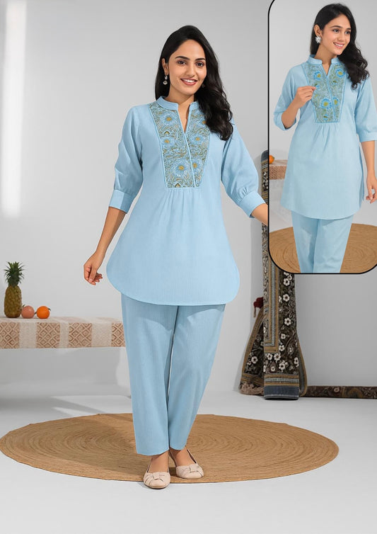 Blue Haze Co-ord Set