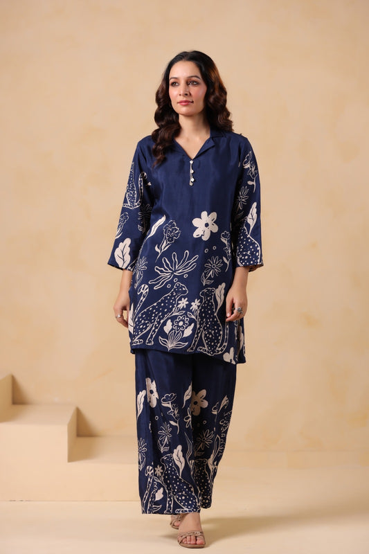 Ocean Print Co-ord Set