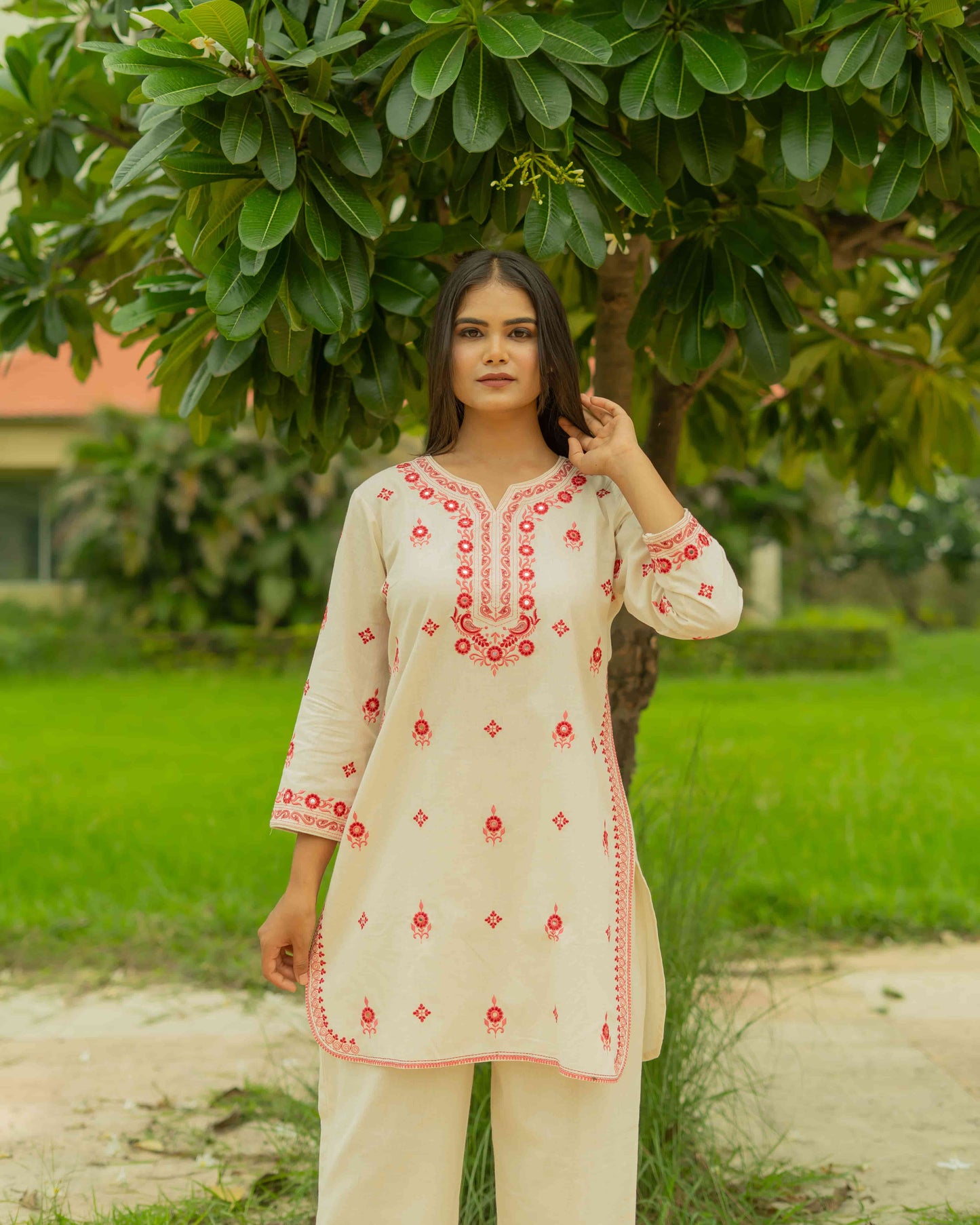 Khadi Co-ord Set