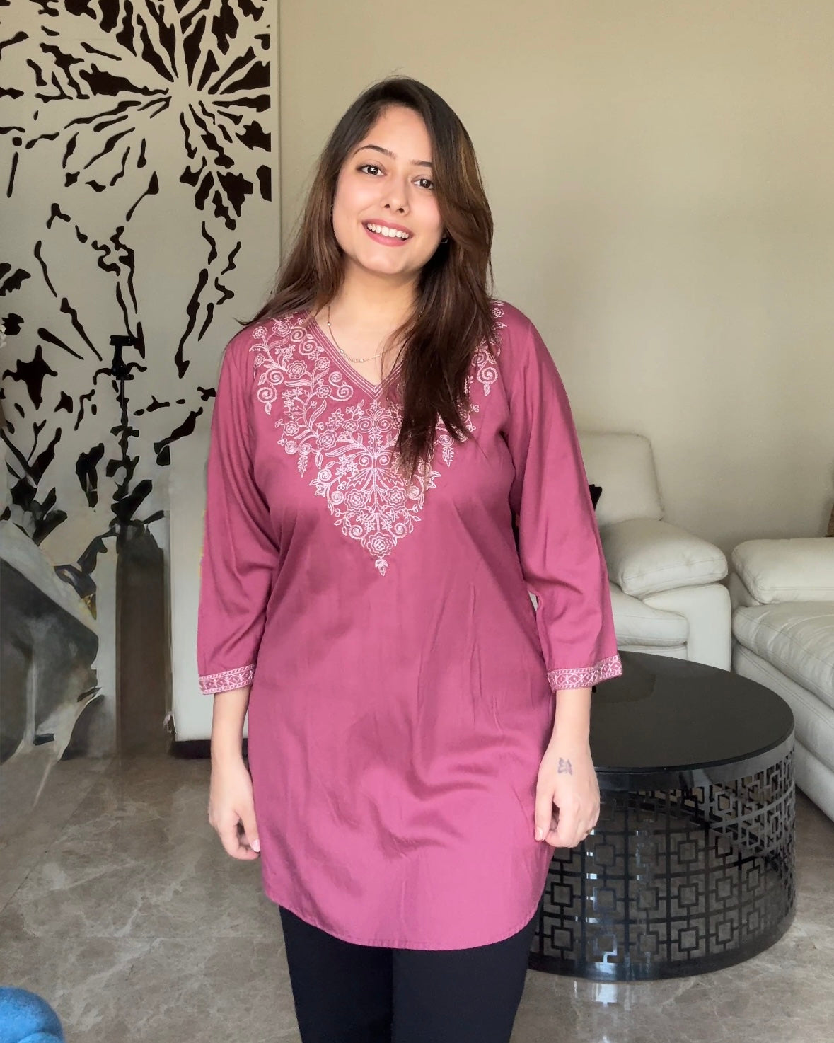 Mauve Everyday Kurti