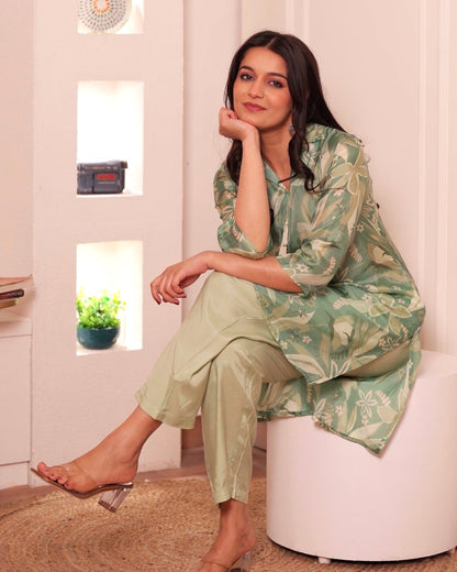 Sage Breeze Ultra-Soft Co-ord Set