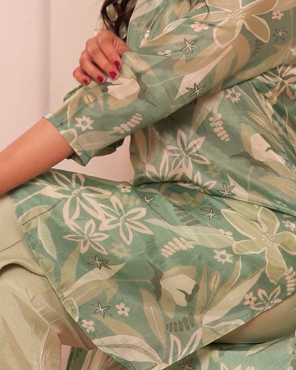 Sage Breeze Ultra-Soft Co-ord Set