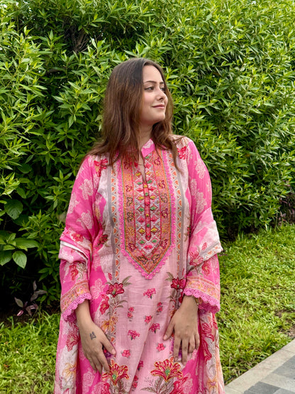 Soft Blossom Mul Cotton 3-Piece Set